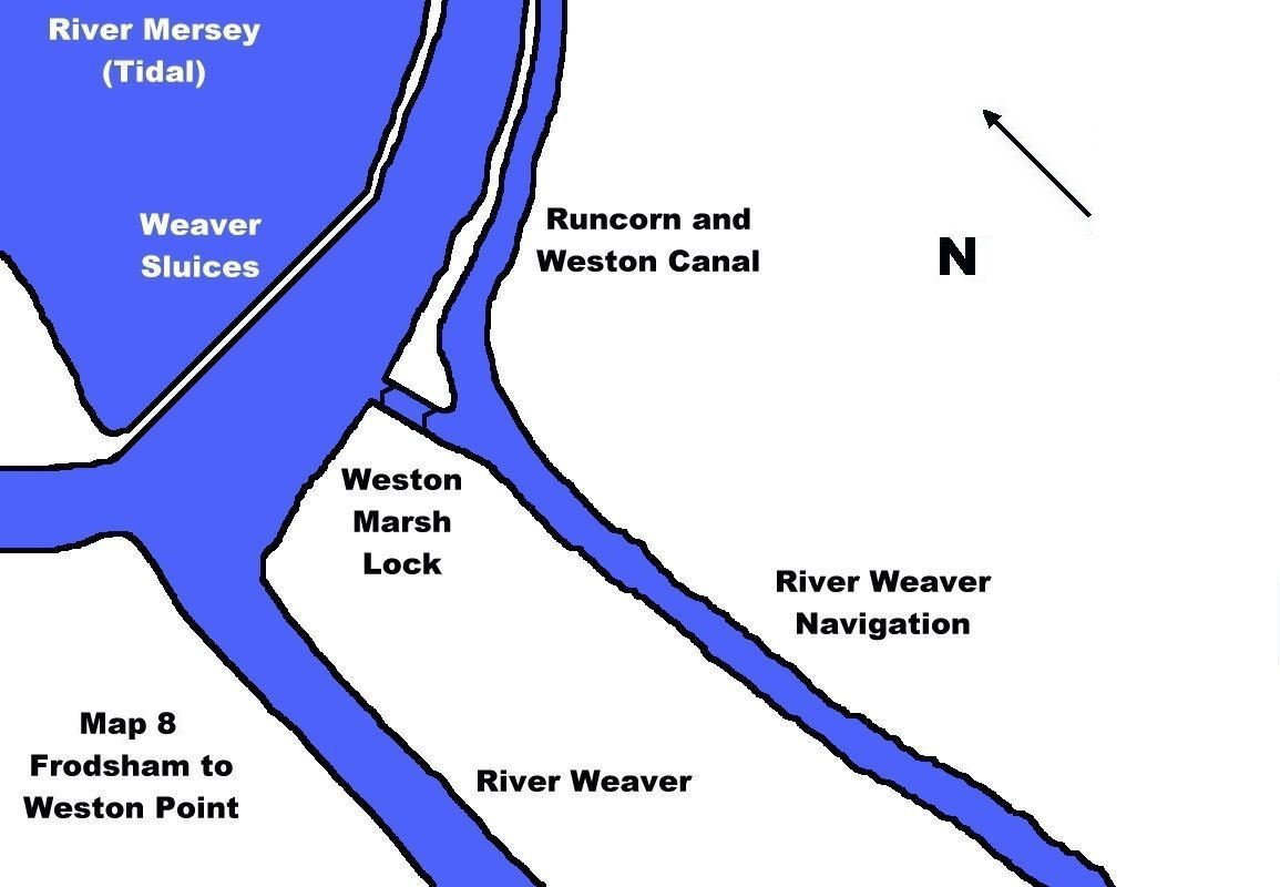 The Big Ditch Route, Maps and Footnote